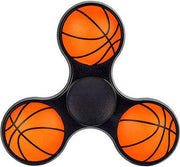 Hand Spinner - Fidget Spinner - Fidget Toys - Basketbal Zwart