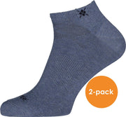 Burlington Everyday 2-pack Sneakersok Heren 21052 - Blauw 6662 light jeans Heren - 40-46