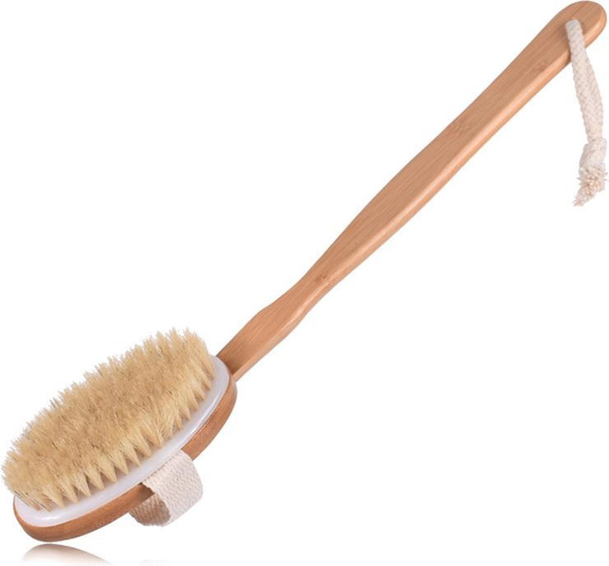 Badborstel - Rugborstel - Doucheborstel - Scrubborstel - Luxe badborstel hout