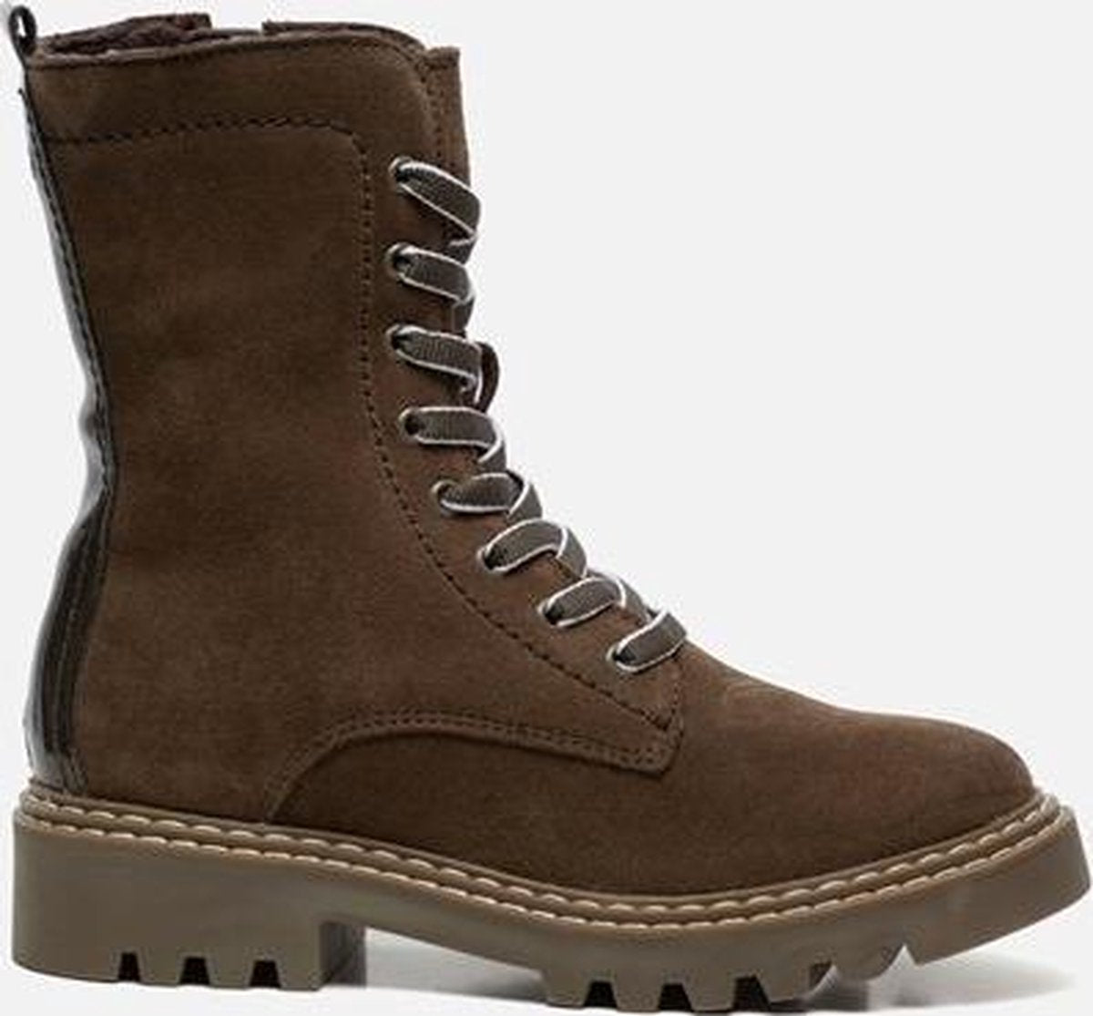 Tamaris Veterboots groen - Maat 40