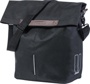 Basil City fietsshopper - Enkele Fietstas - 16 liter - zwart