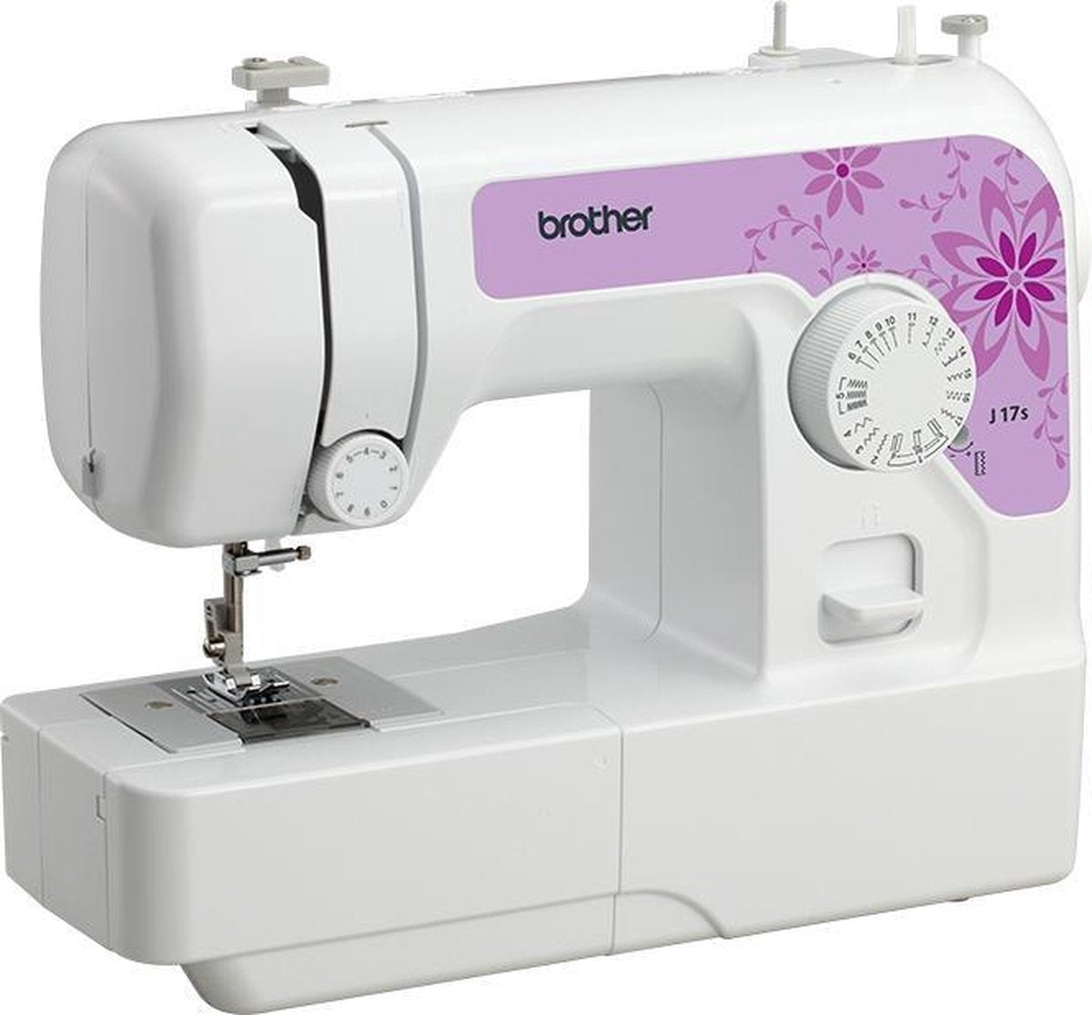Brother J17s - Semiautomatische Naaimachine - Wit
