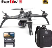 Drone/quadcopter Bugs 5W met 4K Ultra HD live camera + GPS 1000M en volgsysteem - Brushless motoren - Origineel Opbergtas !