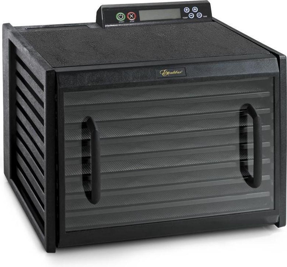 Excalibur 4948CDFB - Voedseldroger - Droogoven - 9 lades - LCD Display - Glazen deur