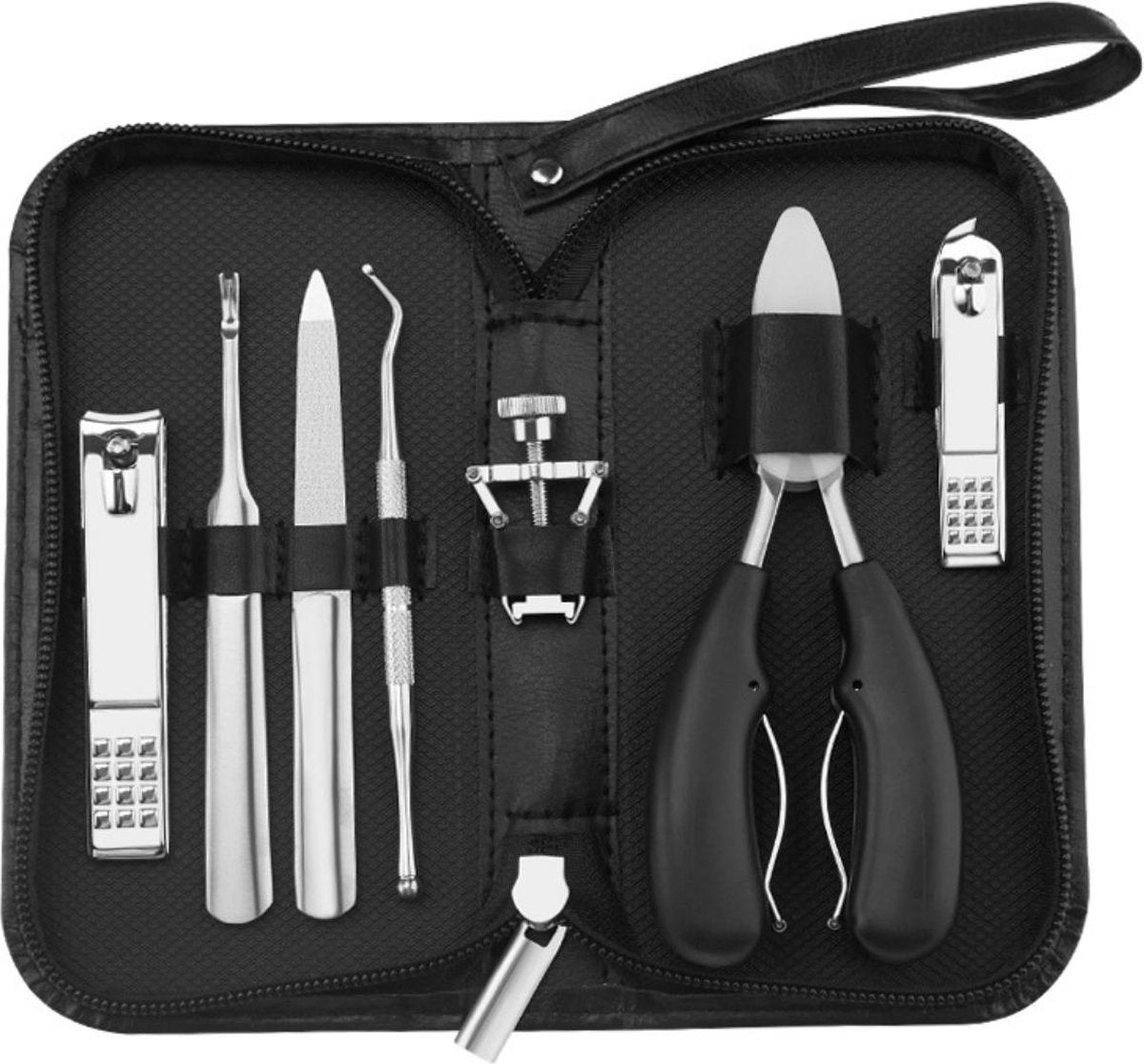 7-delige pedicure set met kalknagelproducten