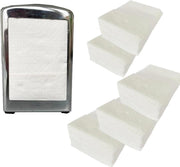 MixMamas Dispenser Servetten - Navulling servethouder - 600 stuks - Wit