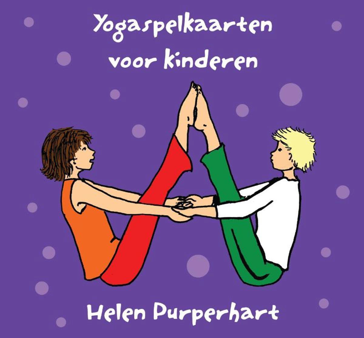 Planet Happy Helen Purperhart - Yogaspelkaarten voor Kinderen
