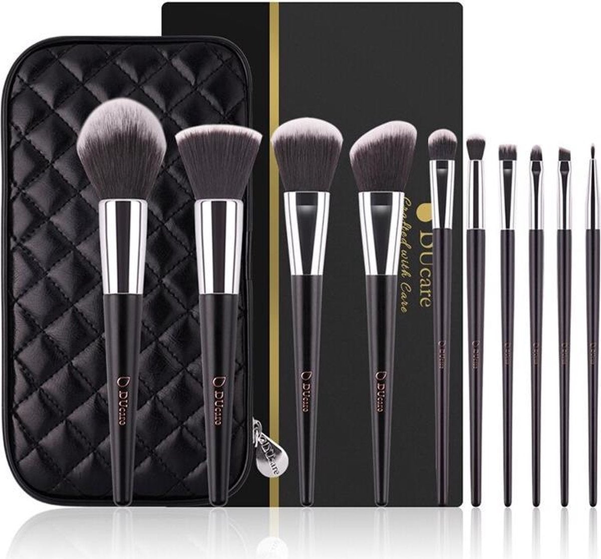 Dermarolling 10-Delige Make Up Kwasten Set D1001
