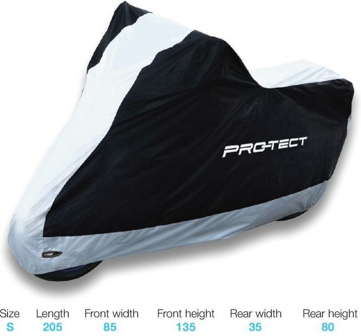 Motorhoes Pro-Tect scooter motorfiets maat S