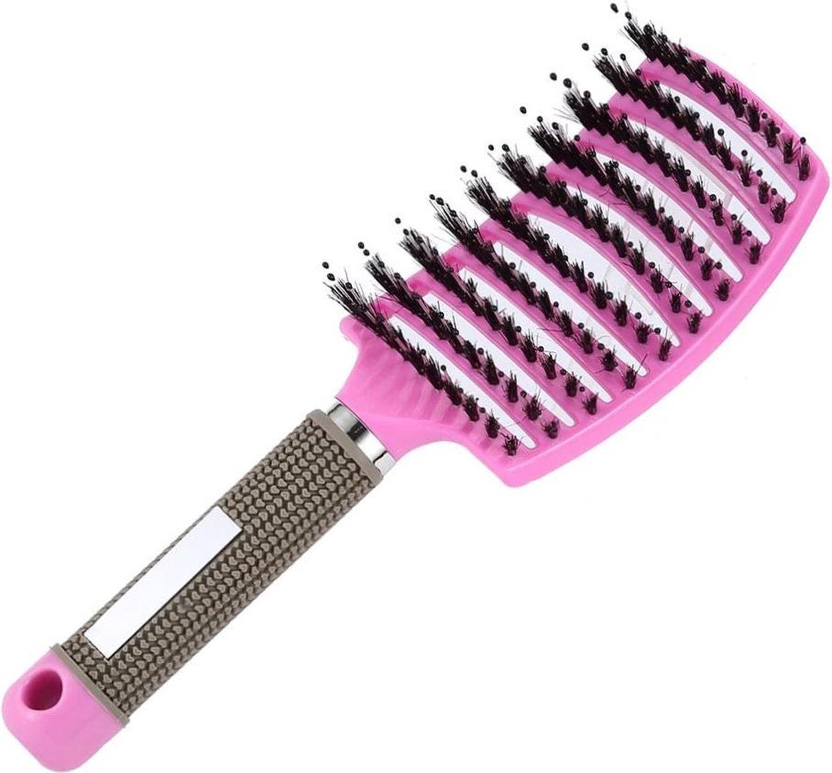 Achaté Anti Klit Haarborstel - Detangle Brush - Roze