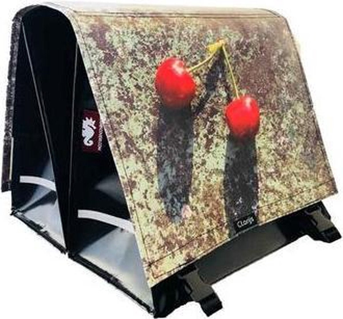 DC0302A Clarijs Dubbele tas Cerise 44L