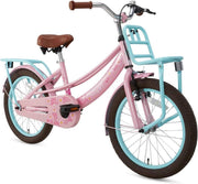 Supersuper Lola Kinderfiets - Meisjes - 18 inch - Roze-Turquoise