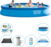 Zwembad Combi Deal - Intex Easy Set Rond 457x84 cm