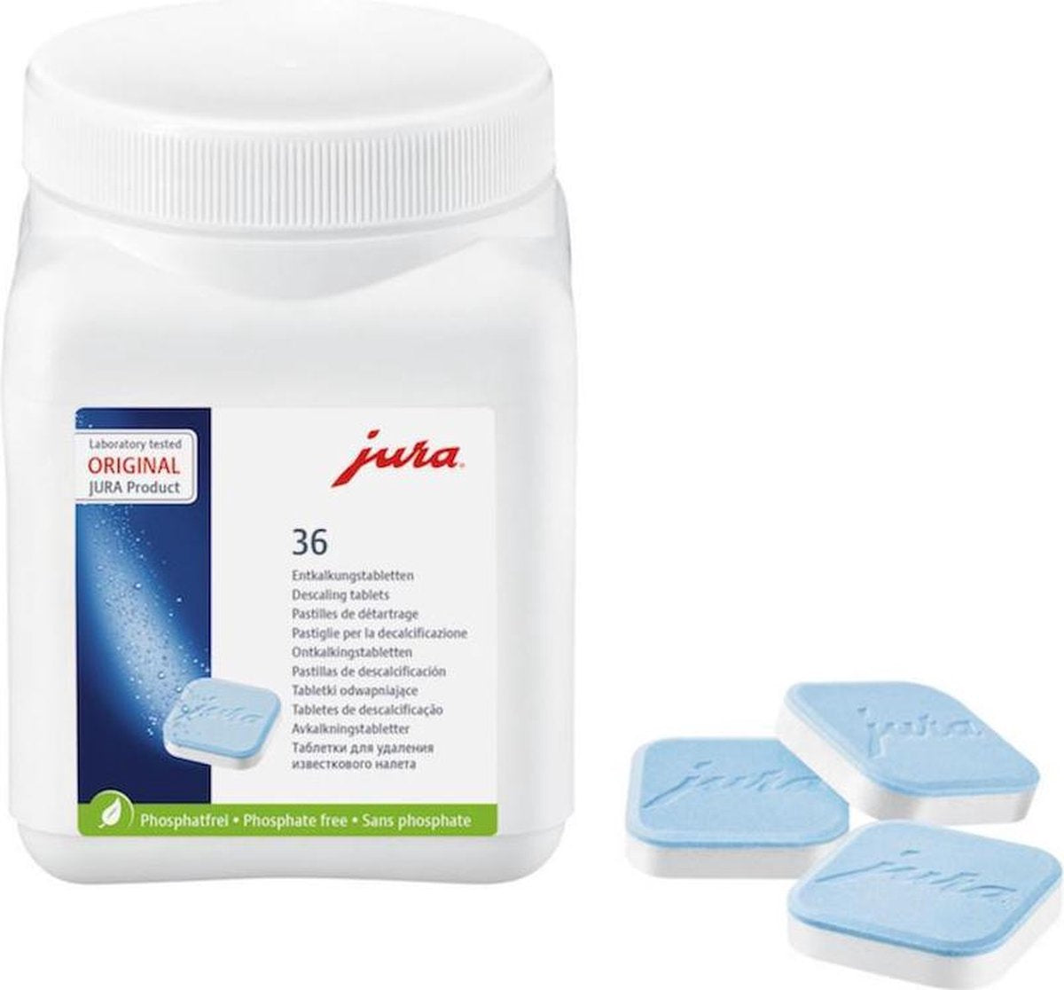 JURA 70751 - 2 in 1 Ontkalkingstabletten - 36 stuks