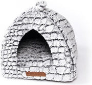 Kattenhuisje - Katten iglo - M-PETS snake tipi - Afmetingen: 37x37x37cm