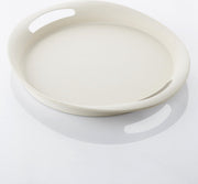 Point-Virgule Dienblad - Bamboevezel - Met Handgrepen - Gebroken Wit