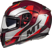 Helm MT Atom Transcend sv rood M