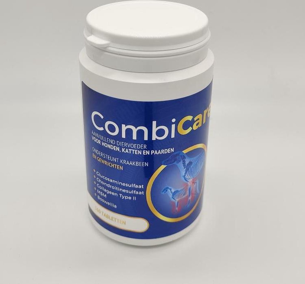 Combicare Tablets 360 stuks - Aanvullend diervoeder ter ondersteuning van dieren met gewrichtsproblemen en/of motorische gebreken