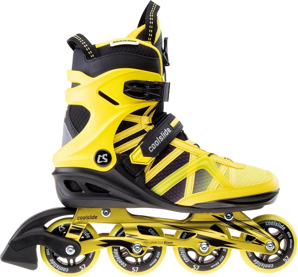 Coolslide Lisboa  Inlineskates - Maat 39 - Vrouwen - geel/zwart