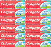 Colgate Tandpasta - Triple Action - Original Mint - 12 x 100 ml - Voordeelverpakking