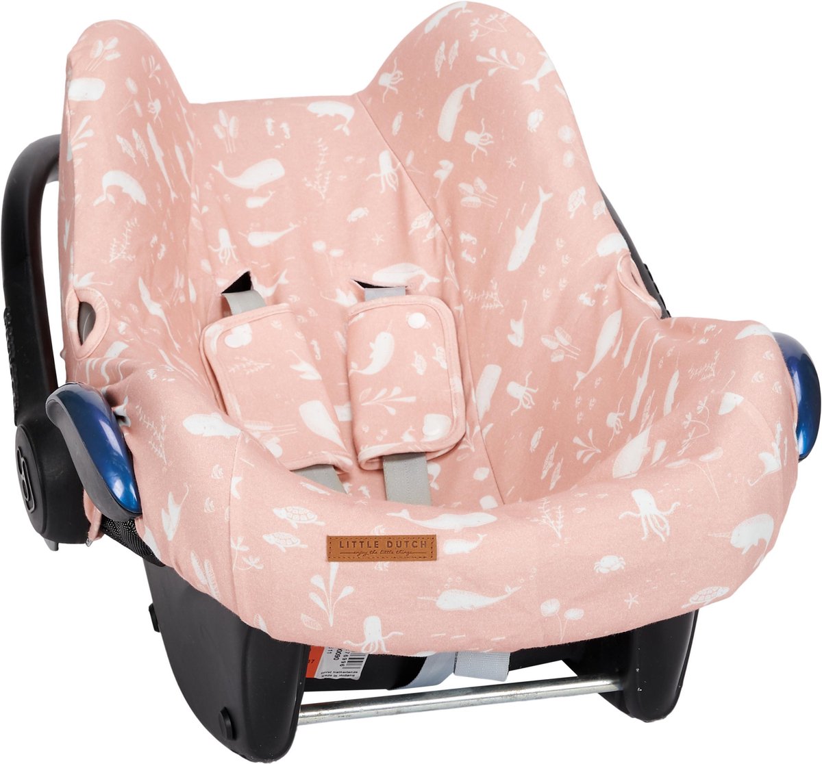 Little Dutch Hoes Autostoeltje 0+ - Oceaan - Roze Pink
