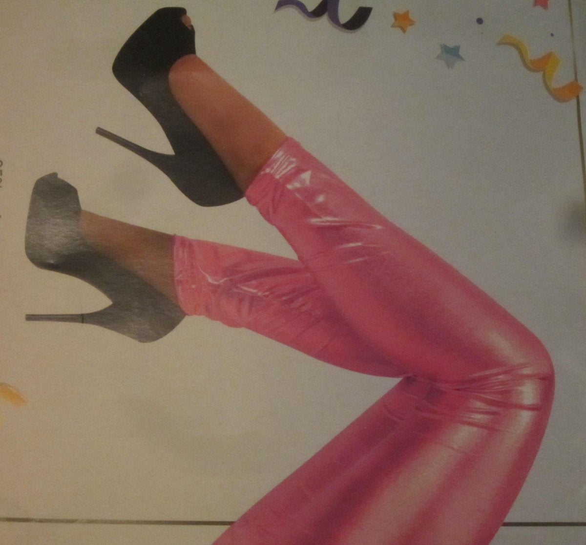 Metallic legging maat s/m