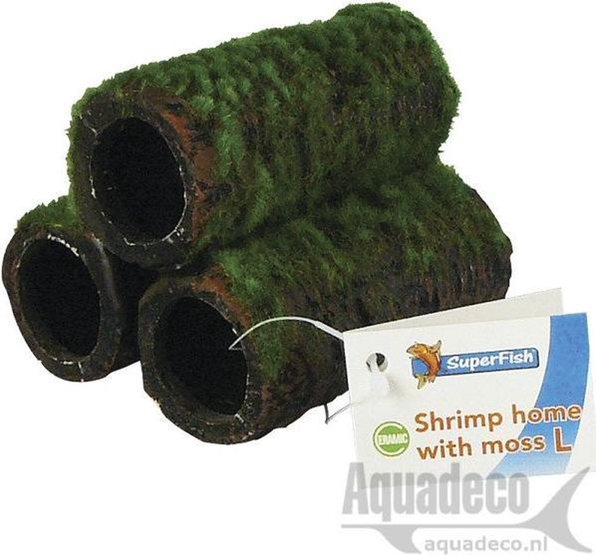 Shrimp home garnalen met mos L