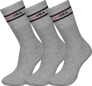 Fila - 6-pack Sokken - Grijs - Maat 39-42