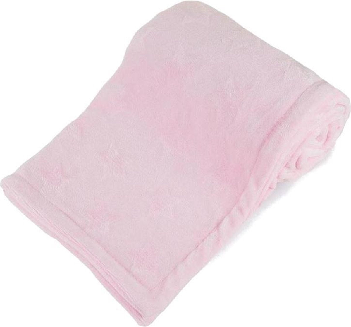 Soft Touch Dekentje Ster 75 X 100 Cm Polyester Roze