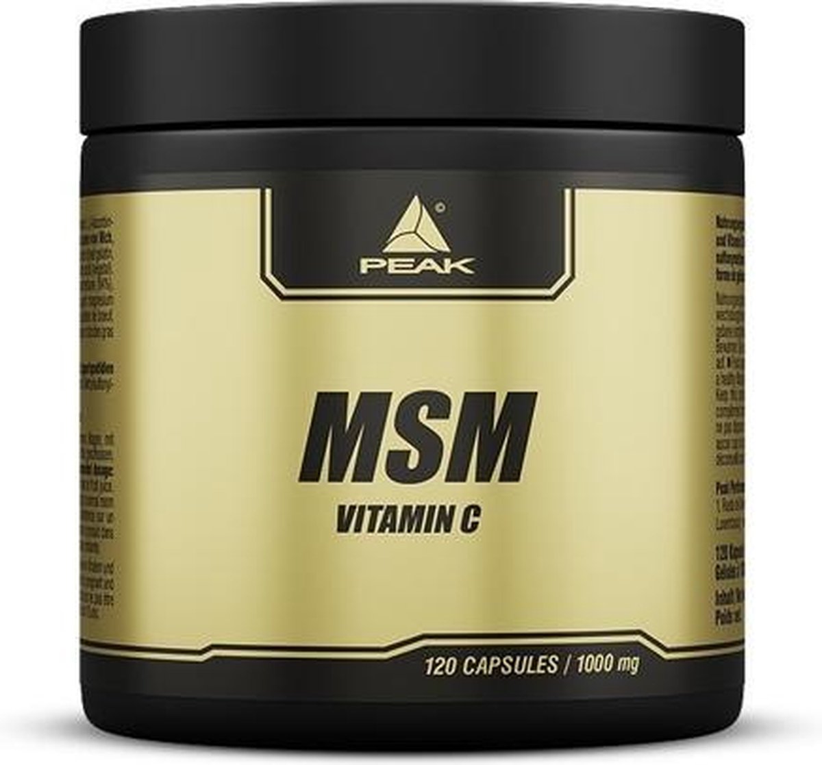 Peak - MSM - Vitamin C (120) Standard