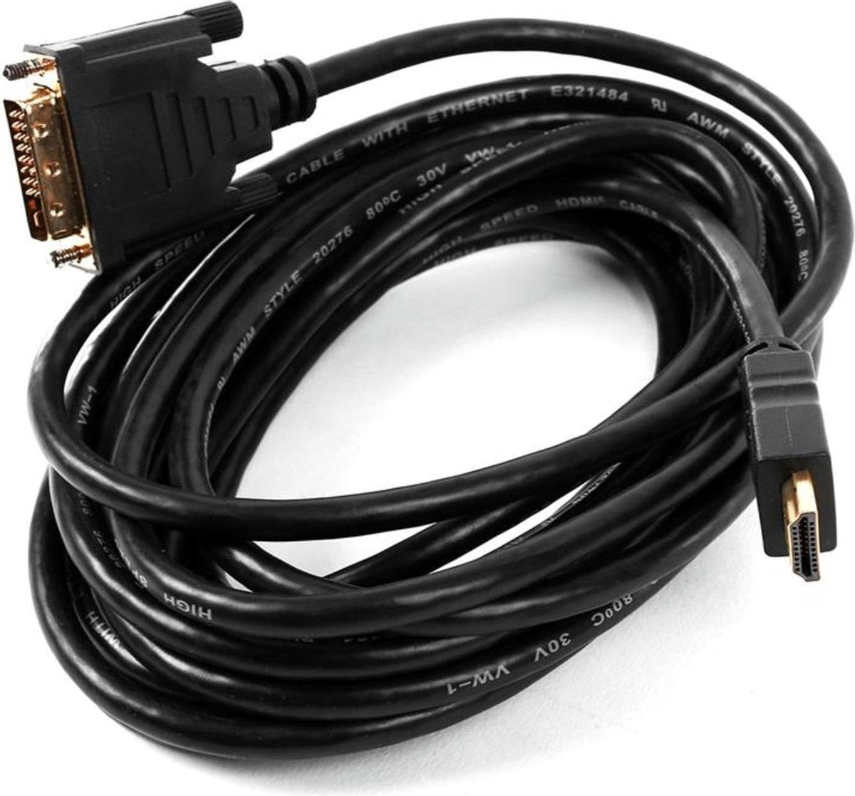 FrontStage Videokabel DVI op HDMI 5m adapterkabel