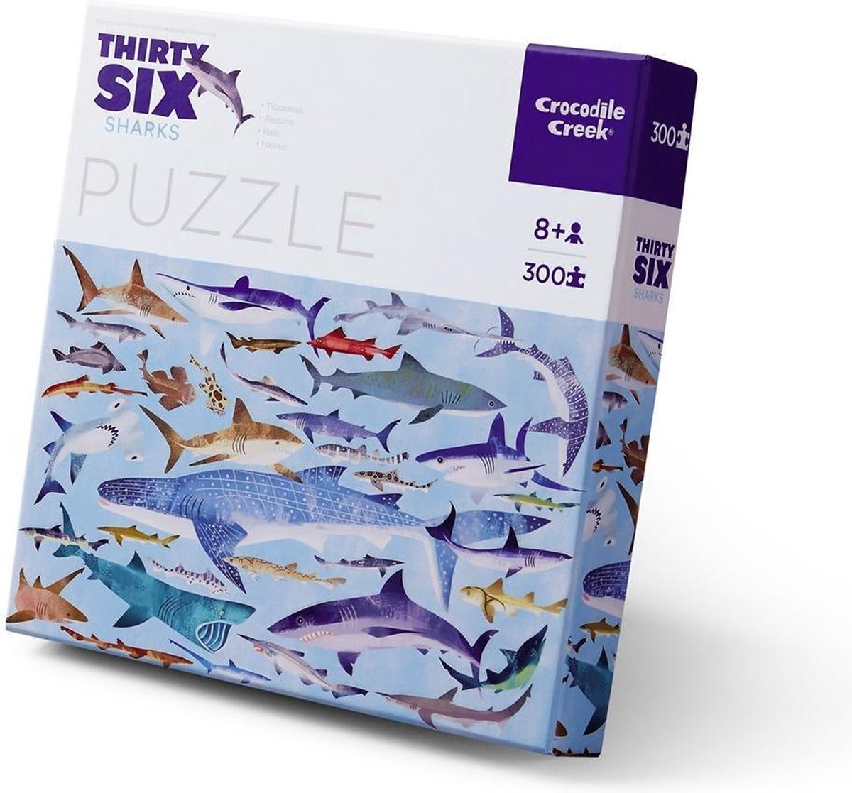 Crocodile Creek 300 pc Puzzle - 36 Sharks