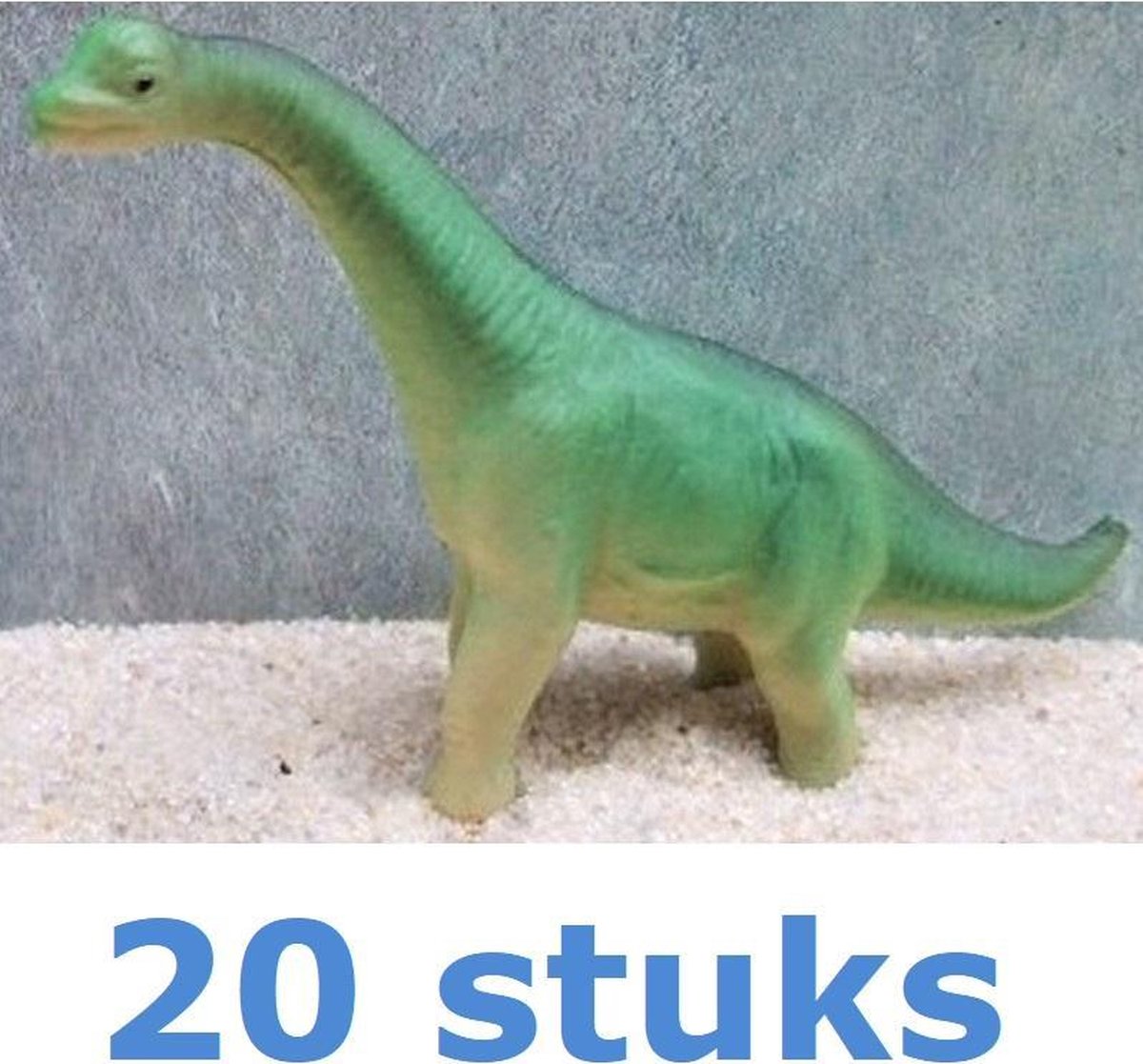 20x Bullyland Micro/ mini Brachiosaurus 4cm dinosaurus