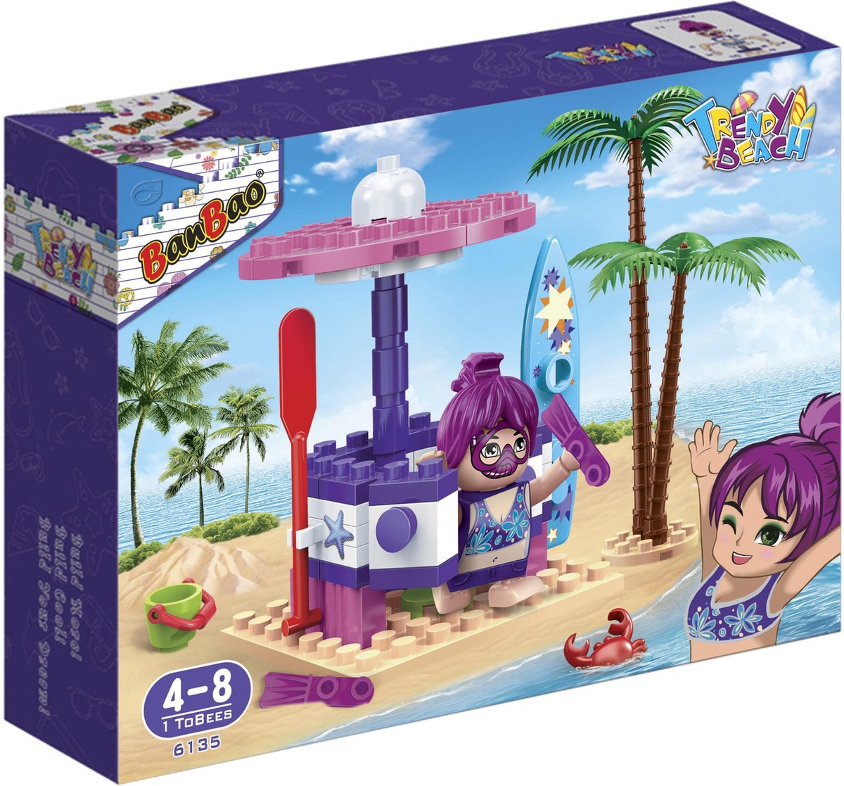 BanBao Trendy Beach Strandbar- 6135