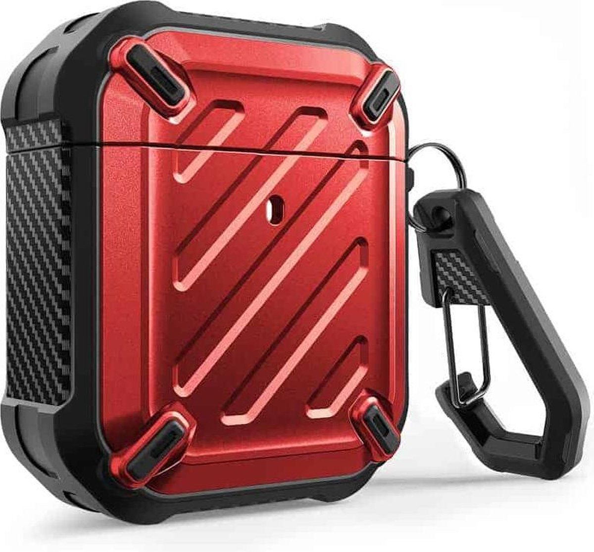 SUPCASE Unicorn Beetle Rugged Armor Apple AirPods 1 / Airpods 2 Case - Rood