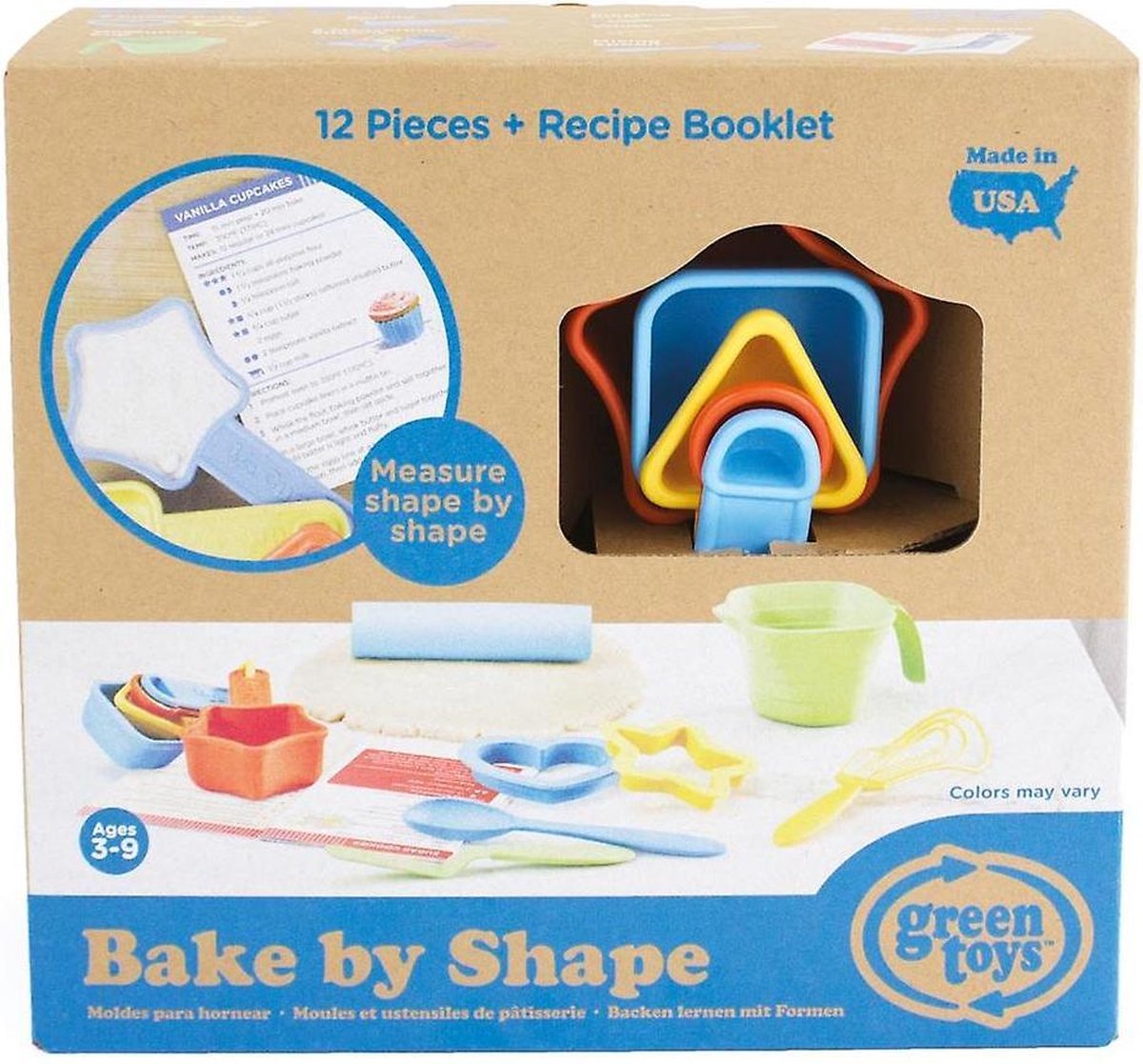 Green toys bakset bake by shape