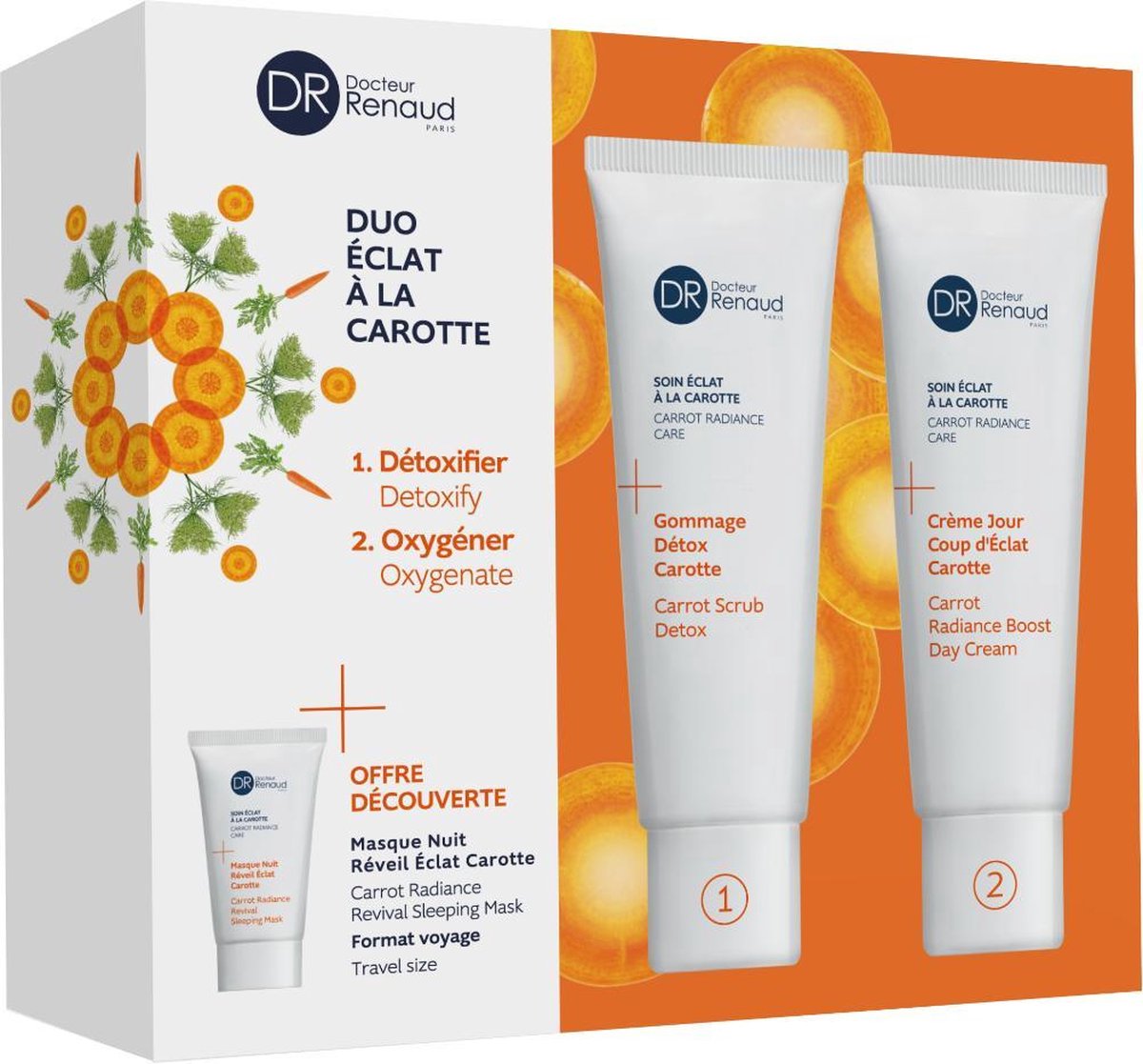 DR Renaud Carotte Reiniging|Scrub  -  - Stralende Teint Voor Een Rijpe Huid