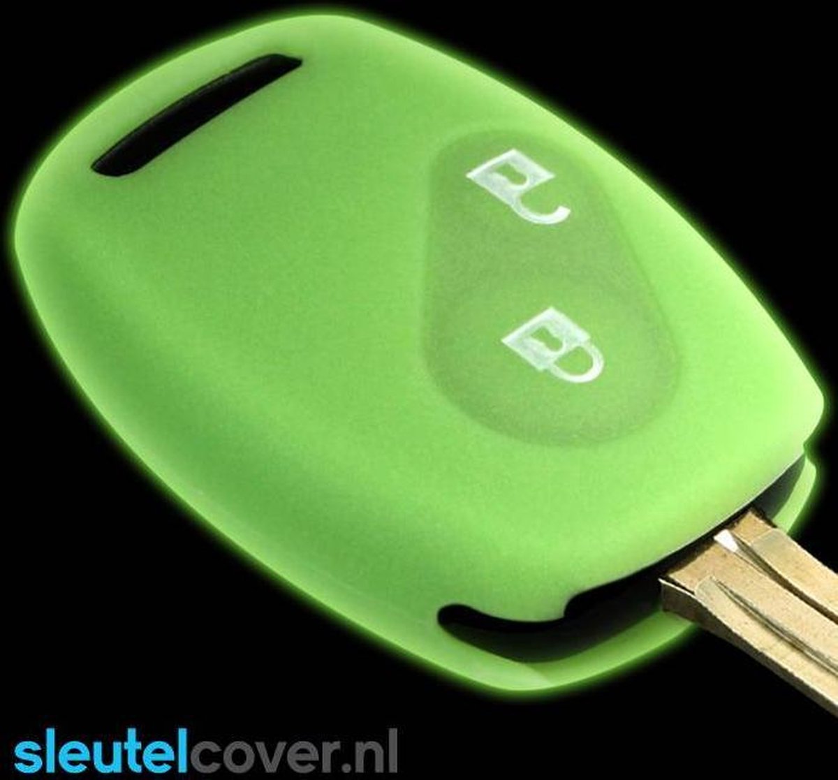Honda SleutelCover - Glow in the dark / Silicone sleutelhoesje / beschermhoesje autosleutel