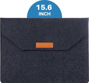 Laptop Soft Sleeve Case Zwart 15.6'' -  Laptop Hoes - Maximaal 15.6 inch - Zwart