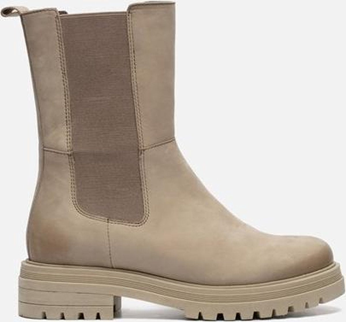 Cellini Hoge chelsea boots taupe - Maat 40