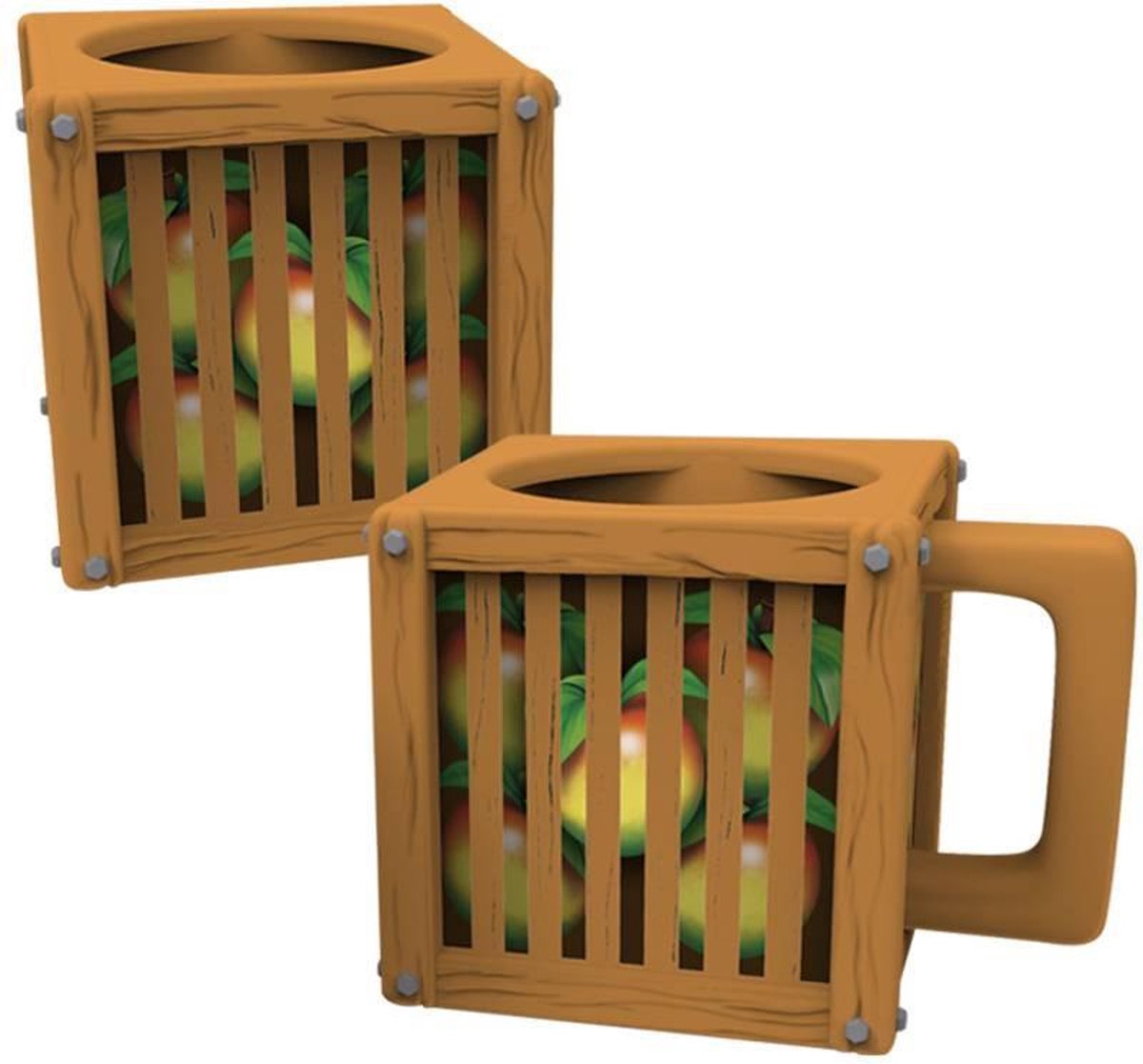 Crash Team Racing Wumpa Fruit Crate Mug