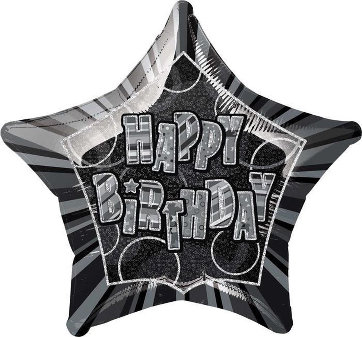 Happy Birthday ballon - Feestdecoratievoorwerp