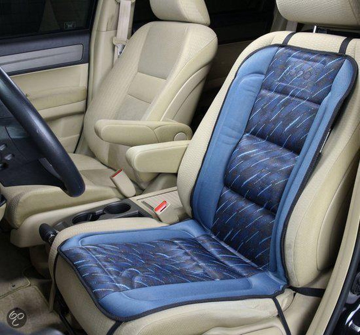 Obbomed luxe universele 12V verwarmingskussen voor autostoel met sigarretenplug - autostoel verwarming  SH-4170D