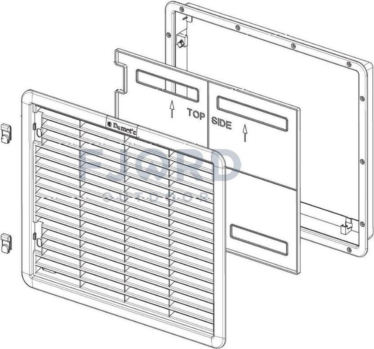Winterafdekplaat LS230