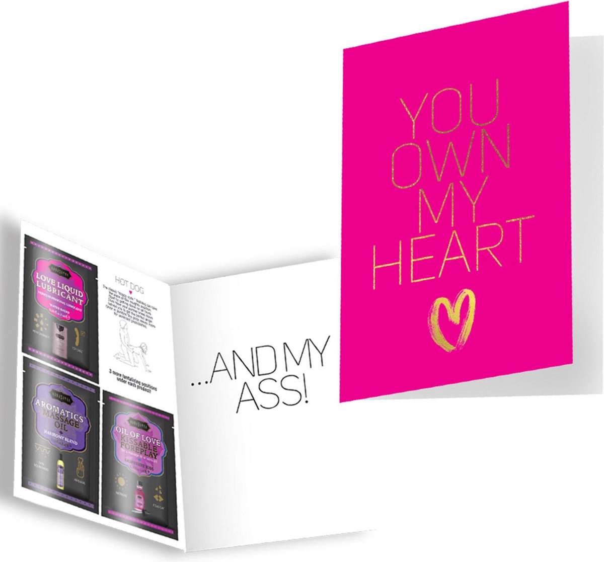You Own My Heart - Erotische wenskaart