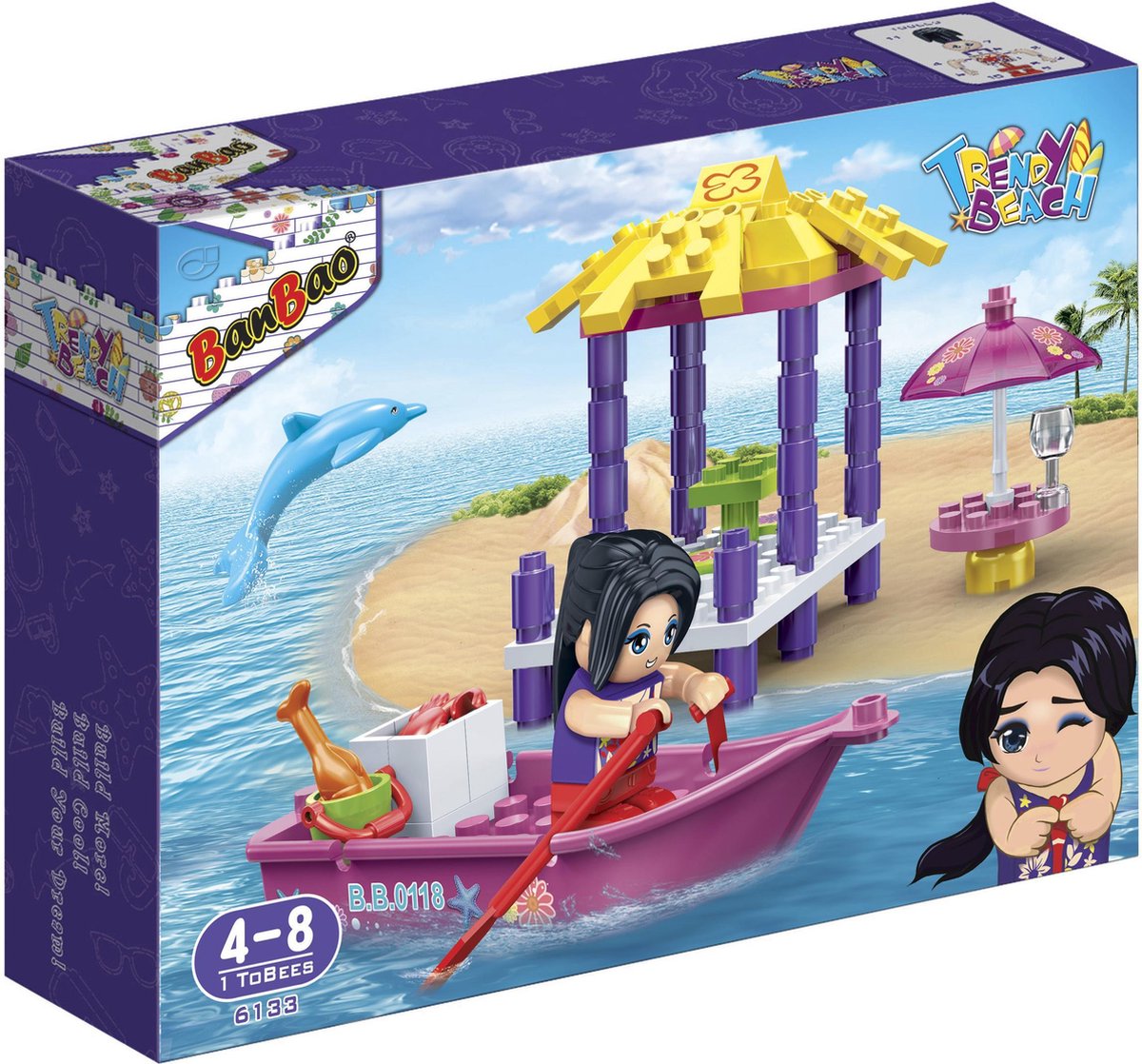 BanBao Trendy Beach Strandtent - 6133