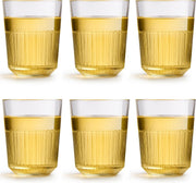 Libbey waterglas Oyra – 320 ml / 32 cl - 6 stuks - stapelbaar - vaatwasserbestendig - modern design - hoge kwaliteit