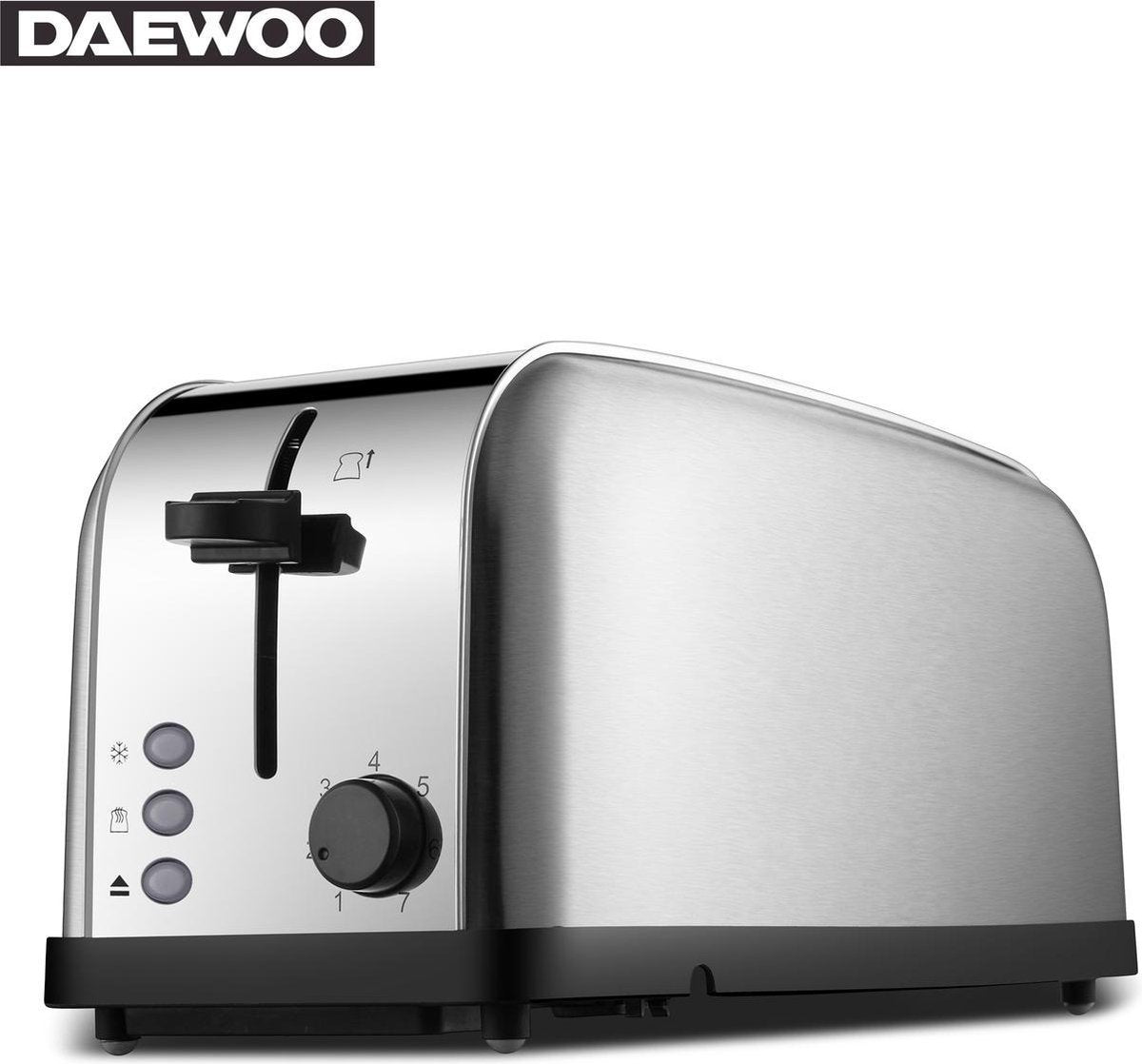 DAEWOO - Broodrooster 2 laden / 4 sneetjes
