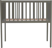 Prénatal Basis Wieg - Kinderbed - Kinderkamer Accessoires - 40 x 80 cm - Donkergrijs