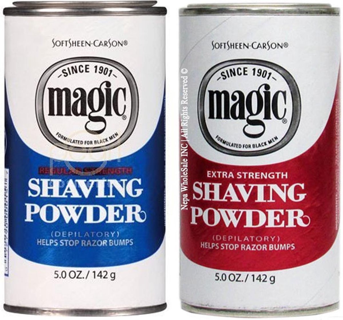 Magic Normaal & Extra Sterk  Scheerpoeder Multi Pack - 2 x 142 g